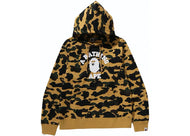 BAPE 1st Camo College Pullover Hoodie (FW23) Yellow