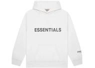 Fear of God Essentials Pullover Hoodie Applique Logo White