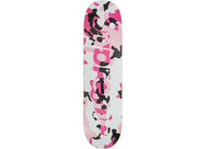 Supreme Camo Logo Skateboard Deck Pink Camo