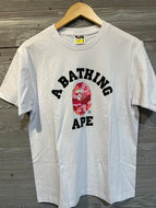 Bape Abc T-Shirt Pink Flame