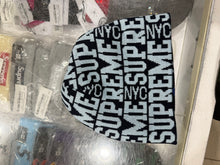 Load image into Gallery viewer, Supreme Beanie Reversible Blue