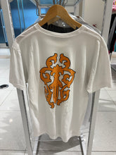 Load image into Gallery viewer, Chrome Hearts White Orange Striped Dagger Tee