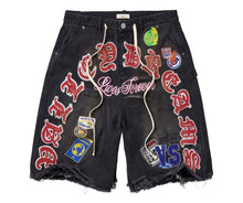 Load image into Gallery viewer, Vale Forever Workshop Jorts Black