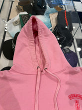 Load image into Gallery viewer, Chrome Hearts Red Logo Hoodie Pink