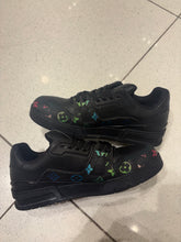 Load image into Gallery viewer, Louis Vuitton Trainer Black Monogram Multicolor