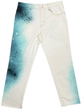 Load image into Gallery viewer, Louis Vuitton White Monogram Spray Denim
