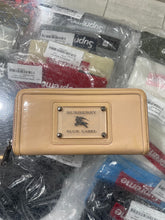 Load image into Gallery viewer, Burberry Blue Label All Around Zip Leather Wallet