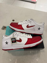 Load image into Gallery viewer, Nike SB Dunk Low Supreme Jewel Swoosh Red