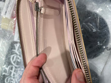 Load image into Gallery viewer, Burberry Blue Label All Around Zip Leather Wallet