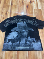 Godspeed Skeleton Cowboy Knight Tee