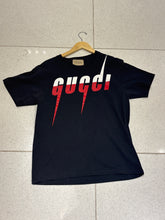 Load image into Gallery viewer, Gucci Blade Print T-shirt Black/Red/White