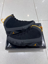 Load image into Gallery viewer, Jordan 9 Retro Dark Charcoal University Gold