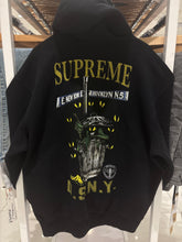 Load image into Gallery viewer, Supreme DSNY Zip Up Hooded Sweatshirt Black