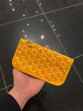 Load image into Gallery viewer, Goyard Snap Pouch Yellow