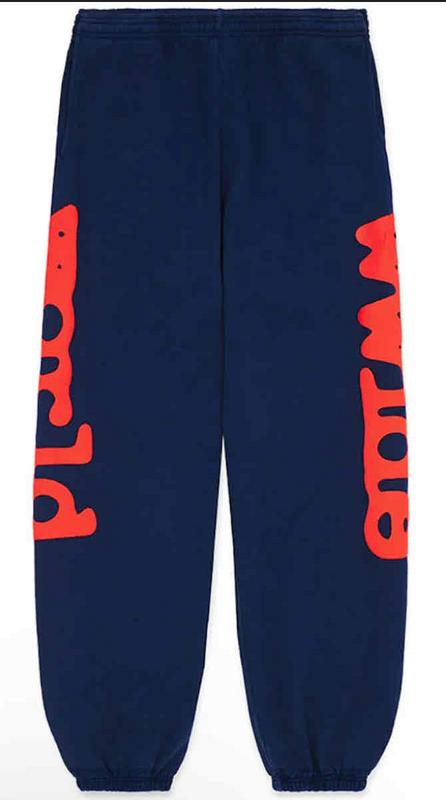 Sp5der Beluga Navy Set (Hoodie + Pants)