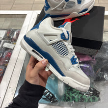 Load image into Gallery viewer, Jordan 4 Retro Military Blue (2024) (GS)
