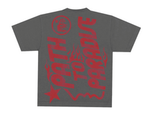 Load image into Gallery viewer, Hellstar T-Shirt Path To Paradise Grey