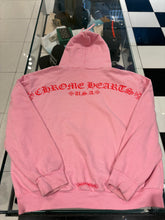 Load image into Gallery viewer, Chrome Hearts Red Logo Hoodie Pink