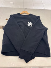 Load image into Gallery viewer, AMIRI Logo Print Cotton Sweatshirt Black