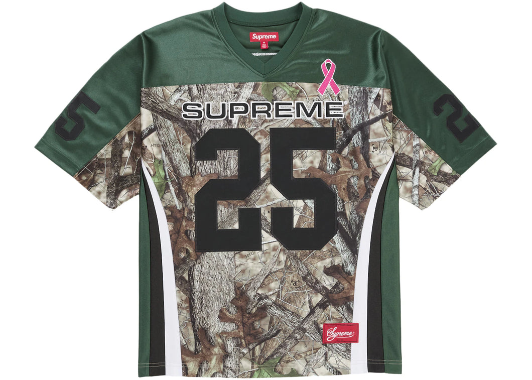 Supreme Breast Cancer Awareness Football Jersey Green