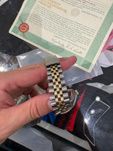 Load image into Gallery viewer, 1975 Two Toned 36mm Rolex Datedust 1601