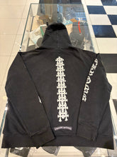 Load image into Gallery viewer, Chrome Hearts Triple Cross Spine Hoodie Black