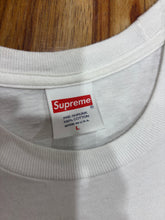 Load image into Gallery viewer, Supreme Cross Box Logo Tee White