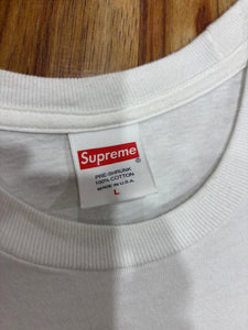 Supreme Cross Box Logo Tee White