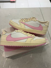 Load image into Gallery viewer, Jordan 1 Retro Low OG SP Travis Scott Shy Pink