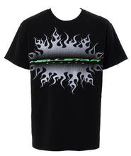 Load image into Gallery viewer, Hellstar Flame Gradient Flame Sports Logo T-Shirt