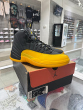 Load image into Gallery viewer, Jordan 12 Retro Black University Gold