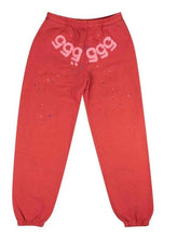 Load image into Gallery viewer, Sp5der Worldwide Red Angel Number 555 Hoodie &amp; Pant red