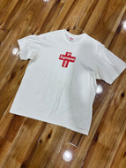 Supreme Cross Box Logo Tee White