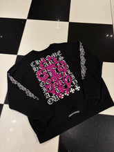 Load image into Gallery viewer, Chrome Hearts Pink Dagger Script Pullover