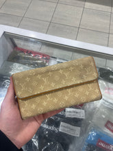 Load image into Gallery viewer, Vintage Louis Vuitton Beige Monogram Long Wallet