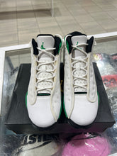 Load image into Gallery viewer, Jordan 13 Retro White Lucky Green (GS)