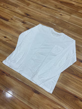 Load image into Gallery viewer, Chrome Hearts White Long Sleeve Pocket Crew