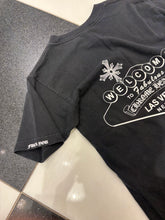 Load image into Gallery viewer, Chrome Hearts Welcome to Las Vegas Tee Black