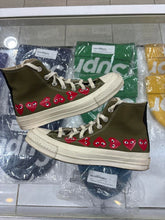 Load image into Gallery viewer, Converse Chuck Taylor All Star 70 Hi Comme des Garcons PLAY Multi-Heart Green