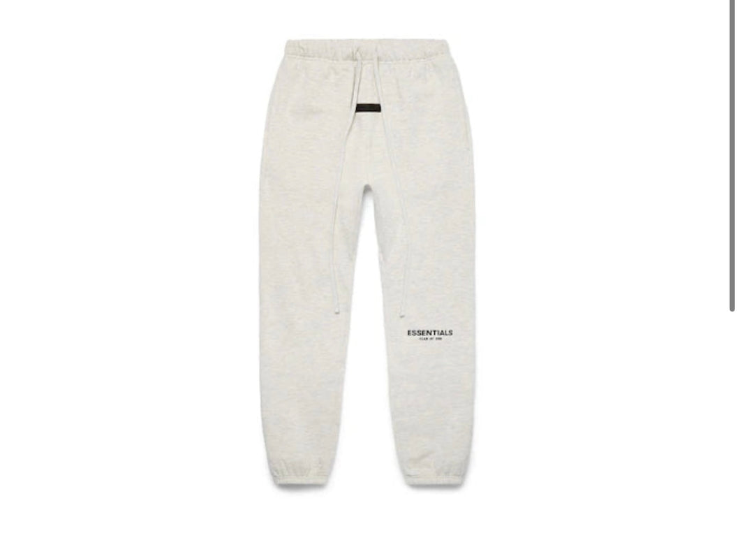 Fear of God Essentials Sweatpants Hoodie Light Heather Oatmeal