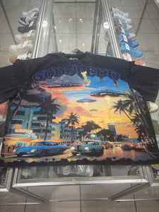 Godspeed UFO Tee Black