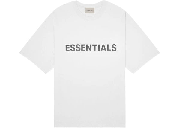 Fear of God Essentials Boxy T-Shirt Applique Logo White