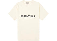 Fear of God Essentials Boxy T-Shirt Applique Logo Butter Cream