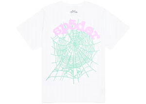 Sp5der OG Web Tee White