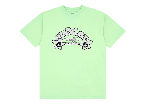 Sp5der Worldwide Tee Slime Green