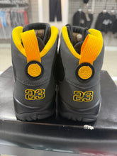 Load image into Gallery viewer, Jordan 9 Retro Dark Charcoal University Gold