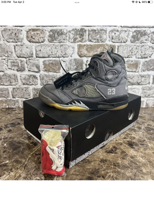 Jordan 5 Retro Off-White Black