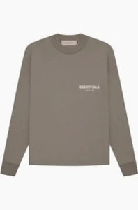 Fear of God Essentials Long Sleeve T-Shirt Taupe