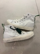 Load image into Gallery viewer, Off-White Vulcanized High Top Leather Sneaker
