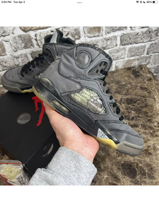 Jordan 5 Retro Off-White Black